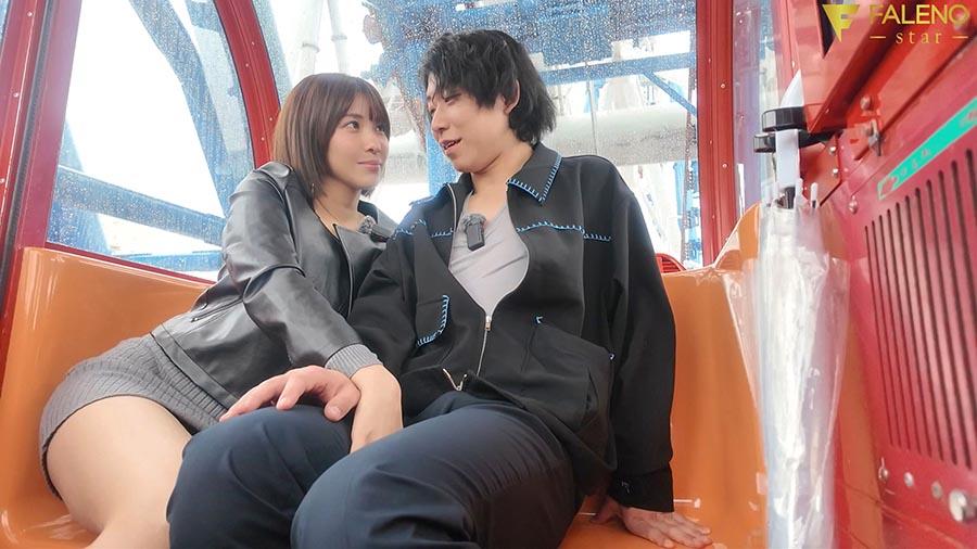 「お外で勃起して恥ずかしくないの？」彼女持ちのM男クンを寸止め焦らしデートの限界ギリギリで即ホテルに連れ込み何度も射精させる痴女上司 つばさ舞 - サンプル画像 - 1