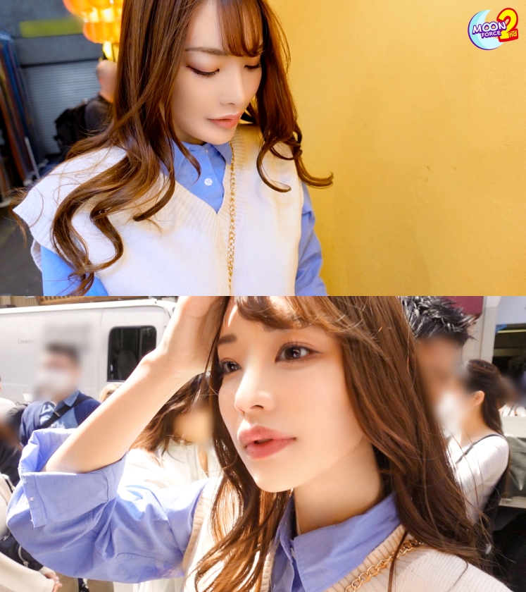 【過去最高の贅沢過ぎる完璧美貌！美しくて綺麗で可愛い最強スペックのバズり確定神素人】身長173cm股下87cmの高身長超美脚に美巨乳という驚異のスーパースタイル。顔に似合わぬ変態っぷりで潮吹きにガクイキからの中出し&顔射の2連続SEX【あまちゅあハメREC＃ゆかり＃ケーキ屋勤務】 - サンプル画像 - 1