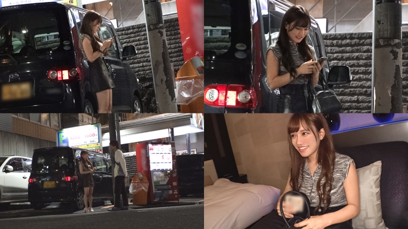 【立ちんぼ】爆乳の恥ずかしがり屋さん×照れながら爆イキ￥エロテクが凄すぎ￥可愛いくてしかもオッパイ大きい問題女子【しおり(23)】 - サンプル画像 - 1