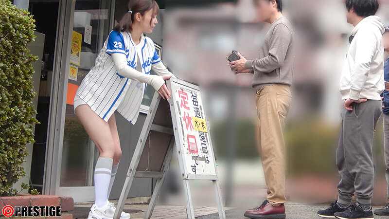 男だらけのバッティングセンターに七嶋舞、置いてきた。 - サンプル画像 - 1