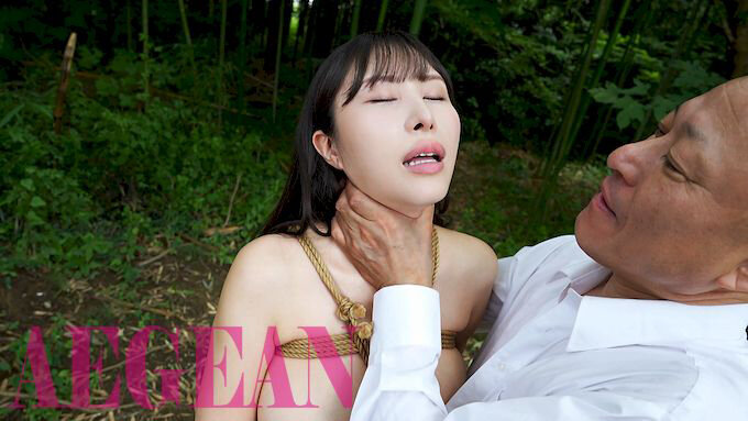 野外緊縛で開花した変態巨乳女 広瀬美結 - サンプル画像 - 2