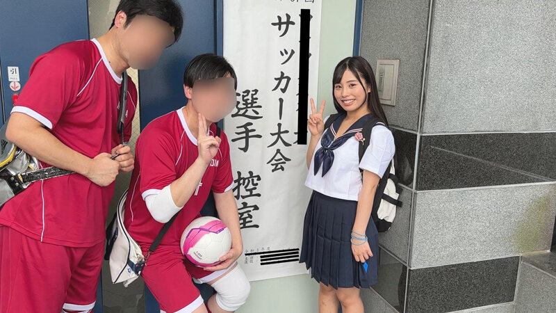 【流出映像】 部活最後の大会で部員とパコハメするサッカー部マネ 精飲6発。 - サンプル画像 - 2