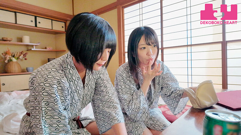 失恋傷心中ねぎらい1泊2日の温泉旅行で友達から初めてのレズビアンに目覚めた2人 南梨央奈 乃木蛍 - サンプル画像 - 19