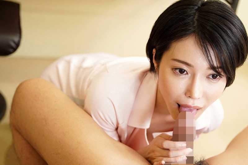 採精室に入ったら精子20ml溜まるまで解放してくれないチ○ポ大好き性欲モンスター看護師と2人きり - サンプル画像 - 5