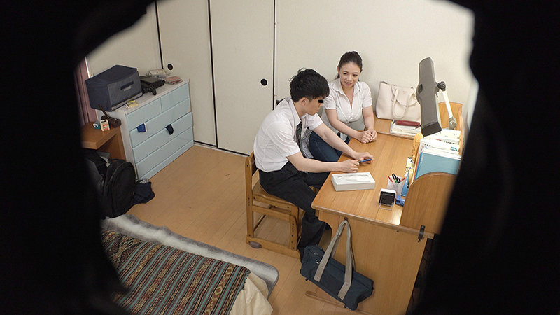 「おばさんだけどいいの？」優しく早漏改善セックスを教えてくれた巨乳家庭教師 完全盗撮アングルVer. - サンプル画像 - 3