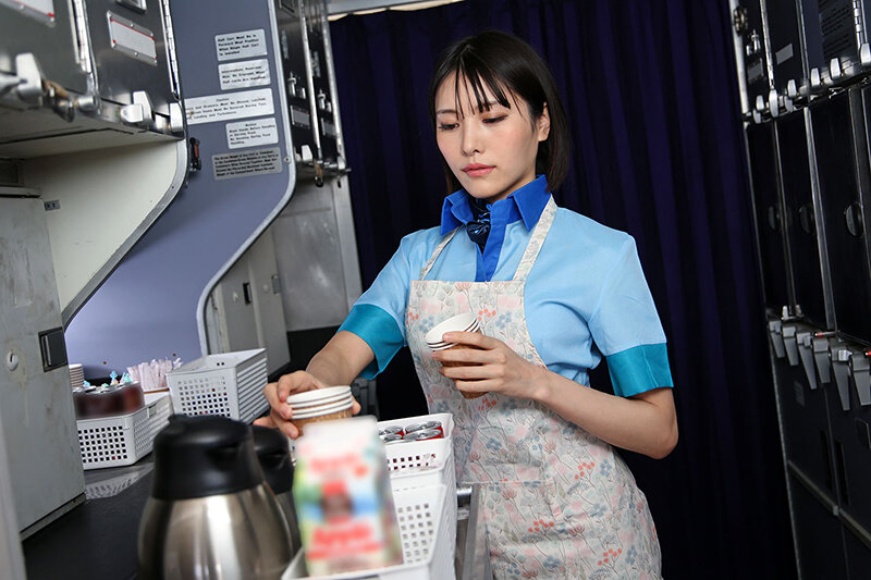 座ったままの男を一切動かさないS字尻振り騎乗位で骨抜きにする美尻キャビンアテンダントVOL.2 - サンプル画像 - 12