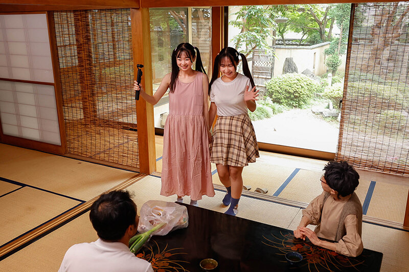 巨乳少女が増殖する数珠繋ぎSEX。帰省すると小さかった姪っ子たちがボインに急成長 - サンプル画像 - 10