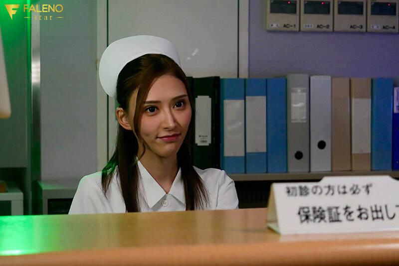 射精したくなったらいつでもナースコールで即尺看護！フェラ→挿入→フェラで最高の介抱をしてくれる 唾液＆愛液にゅるんにゅるんPtoMナース 藤井蘭々 - サンプル画像 - 9