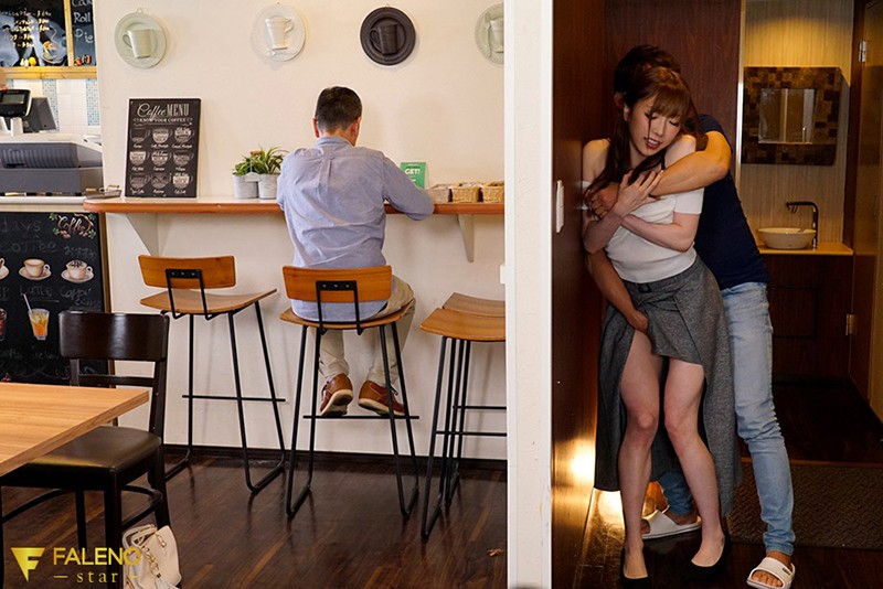 バレたら即OUT！カップルのフリして店内潜入！アドレナリンだくだく 営業中の店舗で究極のリアル声我慢セックス 七海ティナ - サンプル画像 - 2