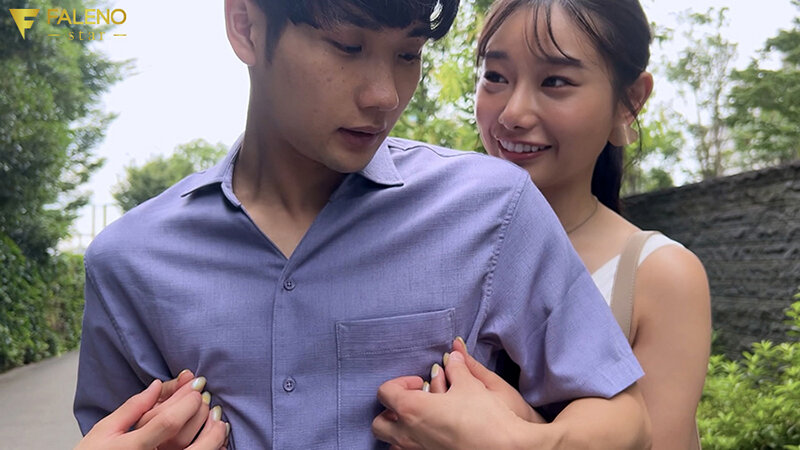 「お外で勃起して恥ずかしくないの？」彼女持ちのM男クンを寸止め焦らしデートの限界ギリギリで即ホテルに連れ込み何度も射精させる痴女お姉さん 三葉ちはる - サンプル画像 - 1