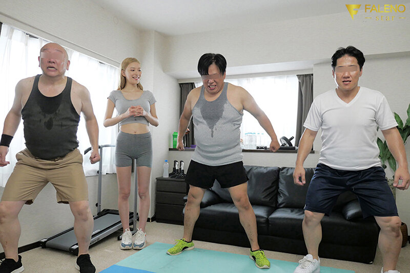 巨乳パーソナルトレーナーと真夏の中出しレッスン！びしょ濡れウェアでボディライン丸見え汗だく誘惑セックス 藤井蘭々 - サンプル画像 - 6