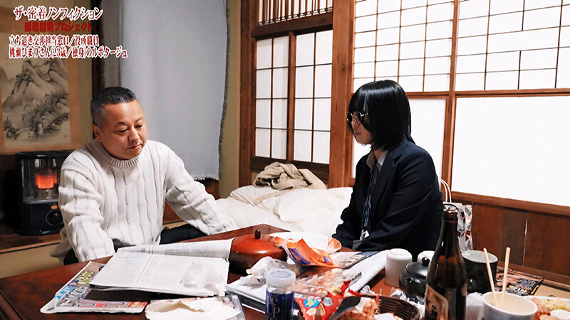 都市計画の立ち退き交渉イラマチオ 行政の依頼で来た役場職員の地味メガネ巨乳お姉さんをアクメ性開発 桃瀬ひまり - サンプル画像 - 2