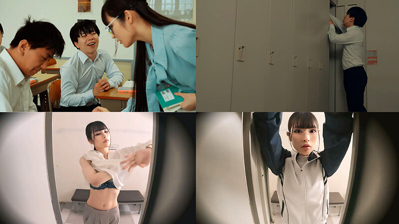 高嶺の花だと思っていたさくらせんせいは…実はおチ〇ポ調●が趣味のド変態だった！誰かが近くにいる状況で密着囁き罵倒で男の反応を楽しみチ〇ポがバカになるくらい何回も射精させて弄ぶ！ 胡桃さくら - サンプル画像 - 2