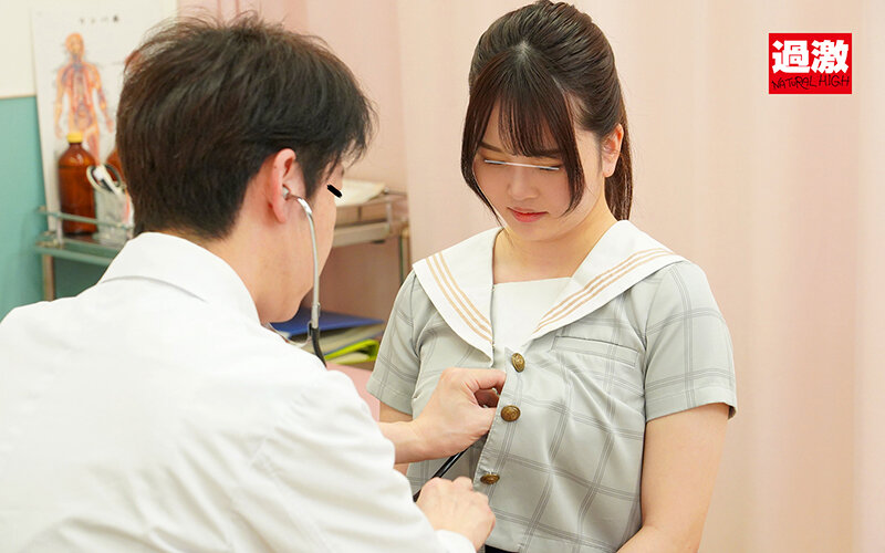 わいせつ医師の高速ナブリ揉み触診に（内心は感じてしまって…）生々しい吐息を荒げる発育おっぱい女子○生 - サンプル画像 - 2