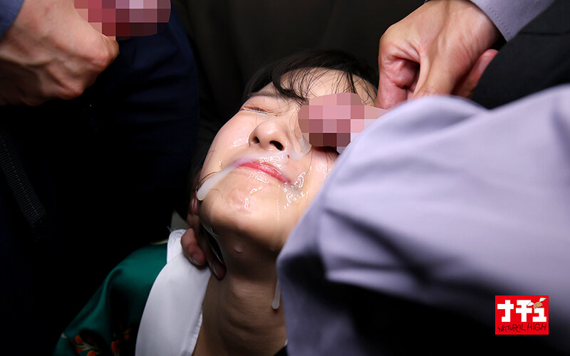 成人式羞恥 人生の晴れの日をぶっかけ精子で汚された振袖娘 - サンプル画像 - 18