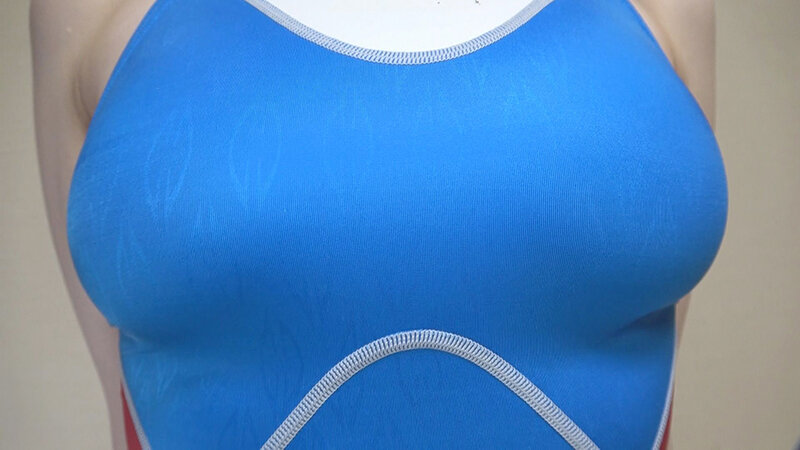 桧山ゆりか 濡れてテカってピッタリ密着 神競泳水着 可愛い女子の競泳水着姿をじっとりと堪能！着替え盗撮から始まり貧乳から巨乳にパイパン、ハミ毛、ジョリワキ等のフェチ接写やローションソーププレイや競泳水着ぶっかけ等を完全着衣で楽しむAV - サンプル画像 - 3