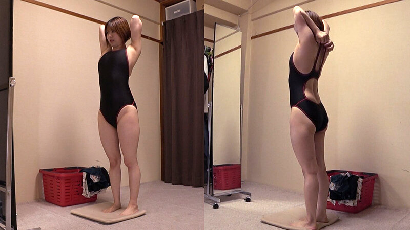 豊岡さつき 濡れてテカってピッタリ密着 神競泳水着 可愛い女子の競泳水着姿をじっとりと堪能！着替え撮影から始まり貧乳から巨乳にパイパン、ハミ毛、ジョリワキ等のフェチ接写やローションソーププレイや競泳水着ぶっかけ等を完全着衣で楽しむAV - サンプル画像 - 2