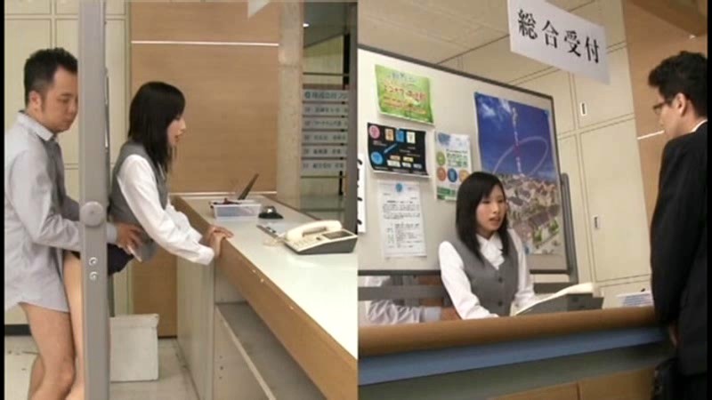 超ミニスカ半ケツ羞恥 スーパーマイクロミニで派遣OLのお仕事 - サンプル画像 - 11