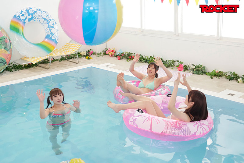 真・時間が止まる腕時計パート22 夏休みプールで巨乳お姉さん辻さくらSP - サンプル画像 - 6