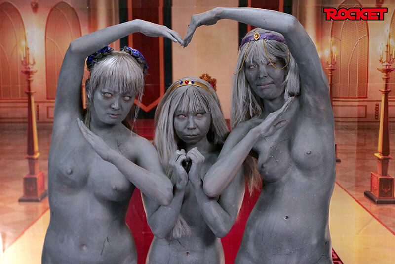 RPGゲームの世界で女主人公を石化 - サンプル画像 - 14