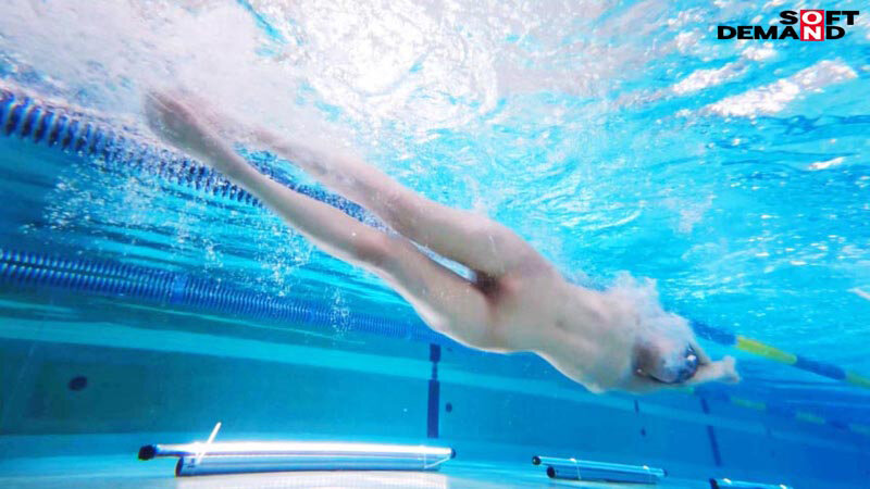 バタフライ100メートル全国3位 全裸水泳 水泳選手葛西いつきAVデビュー - サンプル画像 - 5