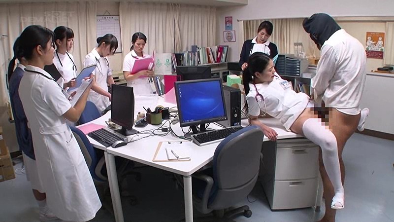 セックスが溶け込んでいる日常 病院生活で「常に性交」ナース - サンプル画像 - 5