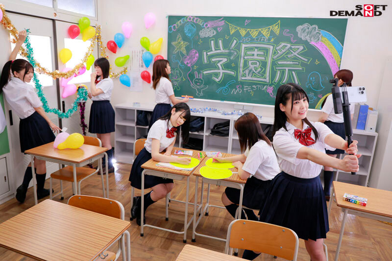 トビジオっ！学園スクールライフ文化祭準備編 学校にいる間はずっと潮吹きっぱなし・失禁しまくる制服女子 - サンプル画像 - 2