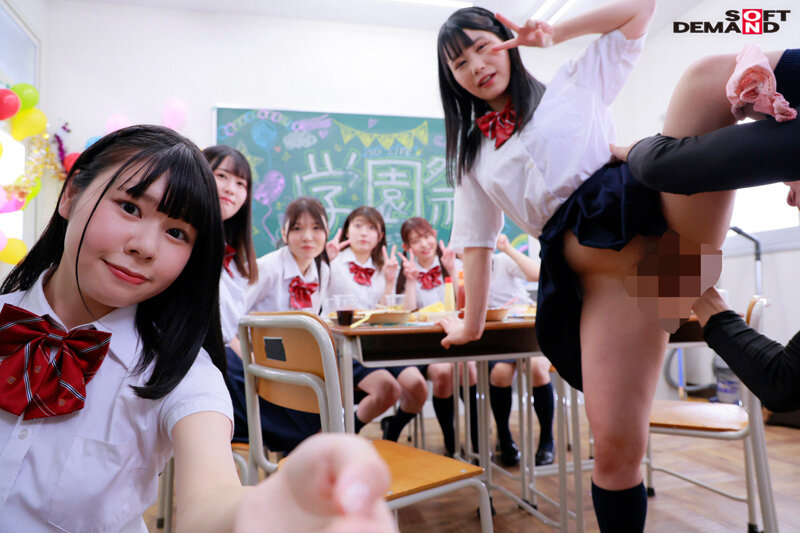 トビジオっ！学園スクールライフ文化祭準備編 学校にいる間はずっと潮吹きっぱなし・失禁しまくる制服女子 - サンプル画像 - 6