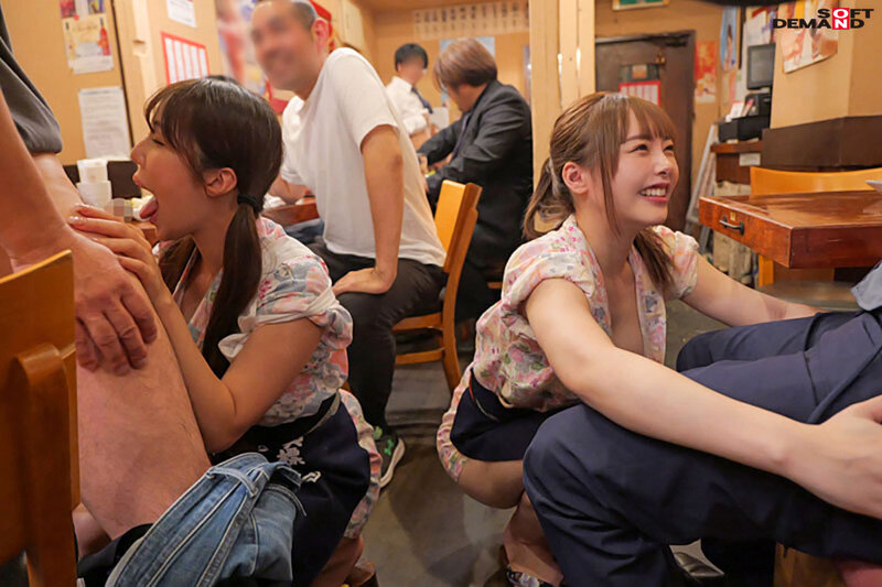 たった千円で超ペロペロに…？！ 早い・安い・ヌきまくりで話題の即尺ヌキありセンペロ酒場に密着！ SODstar×SENZ 小倉由菜 - サンプル画像 - 3