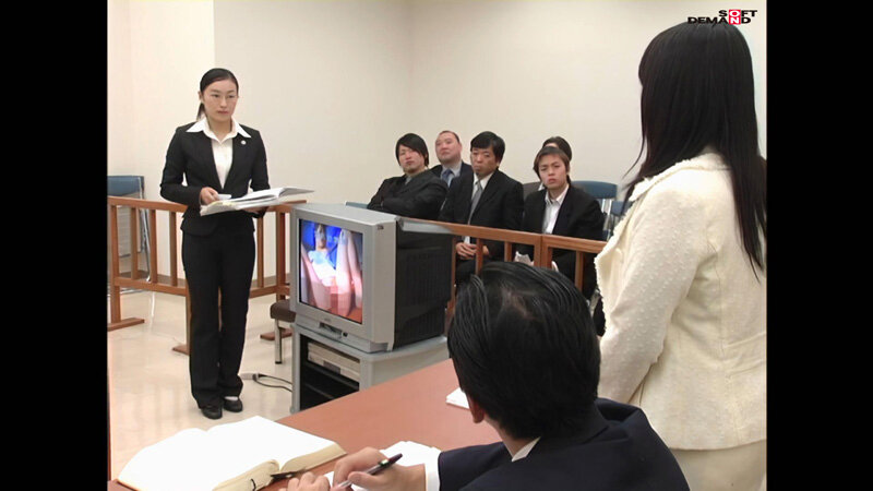 【AIリマスター】公開 AV裁判 藍山みなみ - サンプル画像 - 7