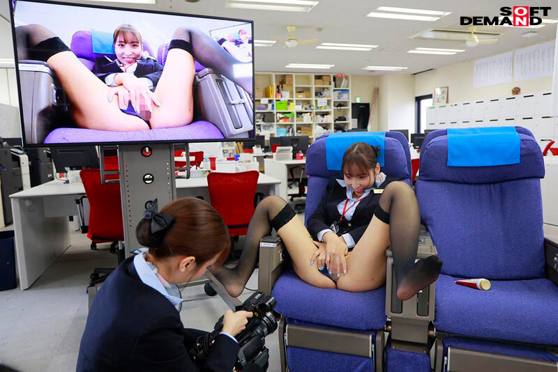 「制服・下着・全裸」でおもてなし またがりオマ○コ航空 SOD女子社員 本多そらビジネスマナー講習便 - サンプル画像 - 3