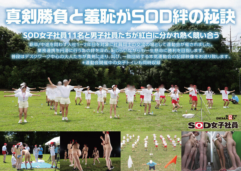 SOD女子社員 2025年度ソフト・オン・デマンド運動会 男女総勢37名の社員合戦！ - サンプル画像 - 2