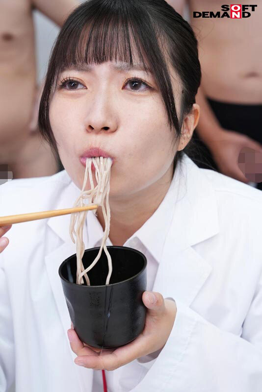 「ザーメンと最も相性の良い食べ物は何か？」をSOD女子社員3名が真面目に検証してみた結果 計46食の濃厚ホンモノ精子でお腹いっぱい 咀嚼でじっくり味わいごっくん飲み込むザ～汁マリアージュ食ザー実験 SOD性科学ラボ REPORT23 - サンプル画像 - 7