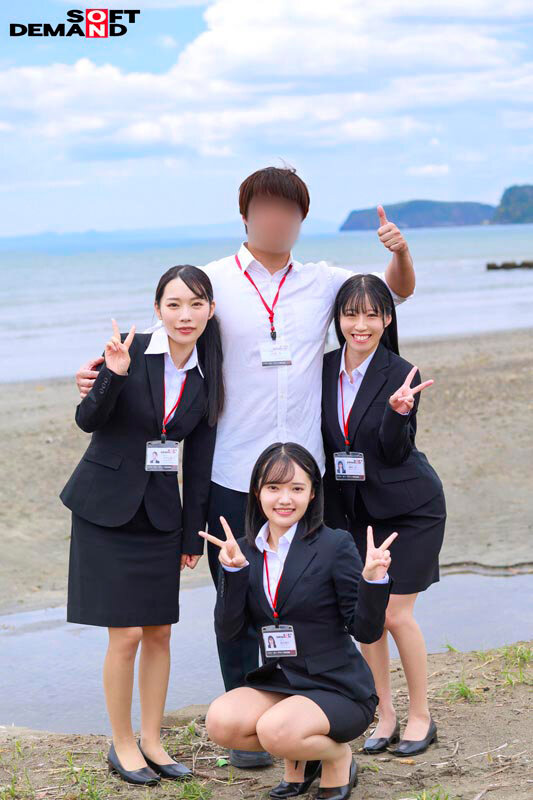 絶倫先輩社員のハ×撮り研修に同行させられた1年目女子社員3名の記録 - サンプル画像 - 2