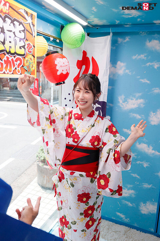 マジックミラー号 どこよりも熱い夏祭り到来！！ 花火大会へ向かうピチピチスレンダー美女限定 赤面羞恥 浴衣野球拳対決2023！ - サンプル画像 - 11