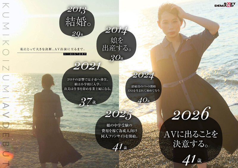 コロナ移住から5年。慣れない生活での寂しさを埋めたくて神奈川県逗子市の自宅でAV DEBUT 小泉玖美41歳 - サンプル画像 - 5