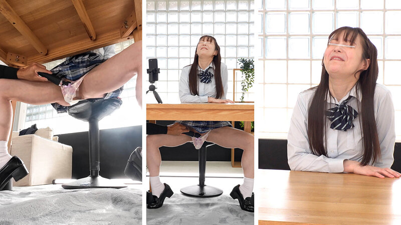 オシッコ我慢中に彼氏にビデオ通話「バレちゃダメッ！」画面の外でイカされてもバレずに通話できるのか！？ - サンプル画像 - 3