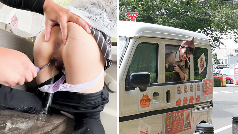 人気 AV 女優が挑戦！イカサレ屋台の中で 潮吹きながらホットドッグ売ってください！逢月ひまり 小坂ひまり - サンプル画像 - 6