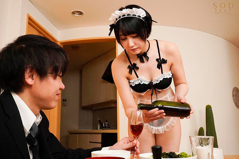 【夏といえば水着！SODstar全員ビキニ祭】外では女上司、帰れば呼び鈴一つで即ご奉仕してくれる、俺だけの従順メイド ご主人様のチ○ポを気持ちよくできたら、ご褒美ピストンでイキ果てる むちゃくちゃやりまくる3日間 夏目響 - サンプル画像 - 10