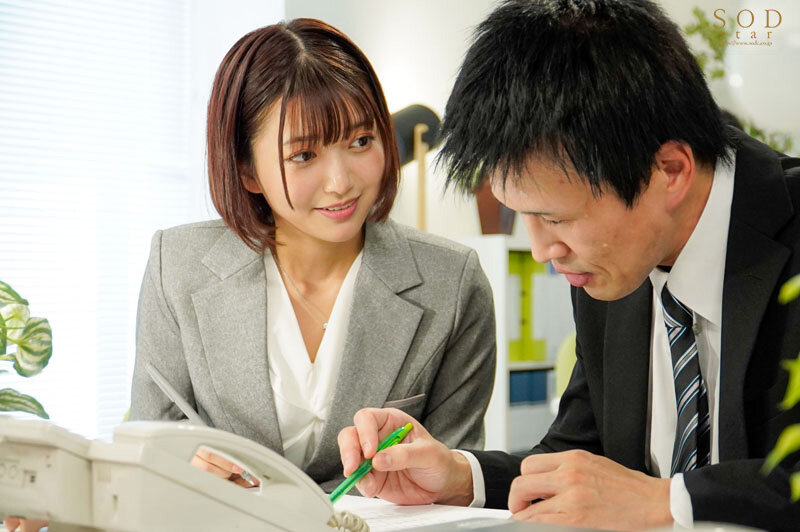 中途入社のOLは気弱でノーマル性癖な同僚たちをドSに目覚めさせてしまうほどのイジメられたがりドM女でした。 星乃莉子 - サンプル画像 - 3