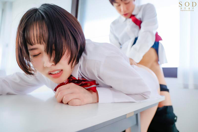 美少女になった妹に初めて彼氏ができた。兄が嫉妬に狂い校内で何度も中出しし続け、授業中マ●コは精子で溜まりっぱなし 柴崎はる - サンプル画像 - 8