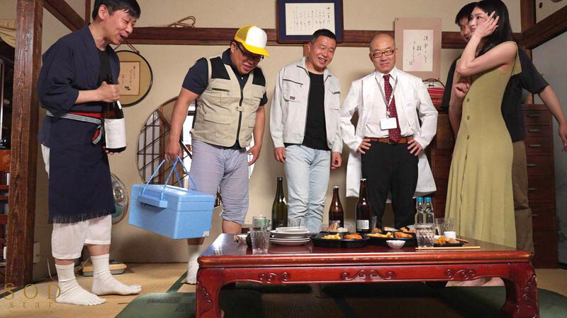 旦那を野球選手に育ててくれた地元のオヤジたちに恩があるからってなぜ毎年毎年妻の私がコンパニオンみたいに下品な接待をしなくちゃいけないの… 本庄鈴 - サンプル画像 - 6