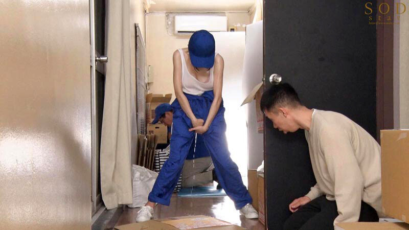 業務中3時間ずっと声我慢しながら即ズボハードピストンで突かれまくる引っ越し屋アルバイト・ななせちゃん（19） 葵ななせ - サンプル画像 - 8