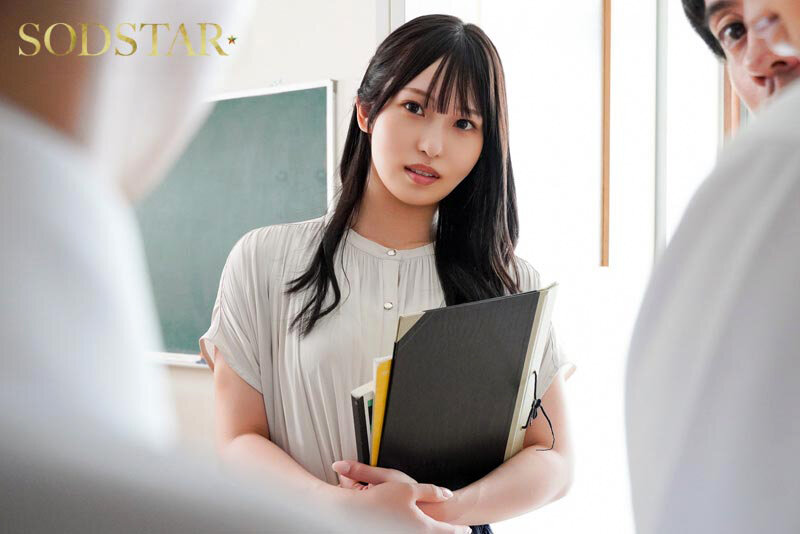 「ファーストキスさせてください」思春期の男子生徒の押しに負け校内で濃厚接吻セックスを繰り返す新任教員 新川空 - サンプル画像 - 3