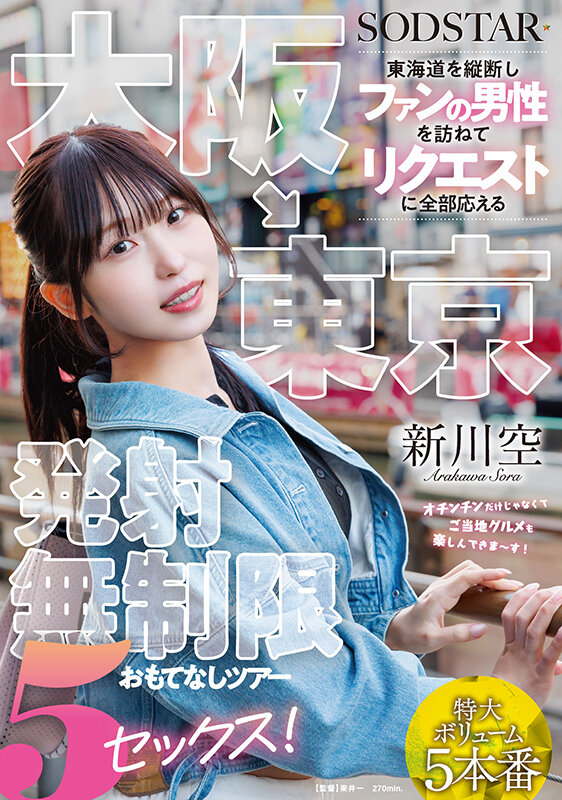 大阪→東京 東海道を縦断しファンの男性を訪ねてリクエストに全部応える発射無制限おもてなしツアー 5セックス！ 新川空 - サンプル画像 - 1