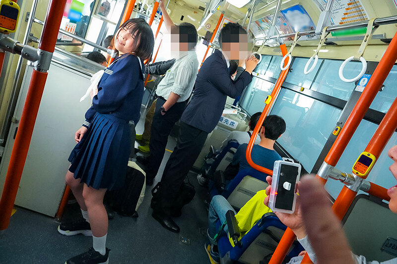 通学中の田舎J〇に強●ビッグバンローター！何度絶頂しても止まらない激震波動にガニ股痙攣失禁！失禁汁アクメバスは今日も通常運行してるけど？ - サンプル画像 - 8