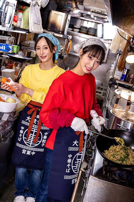 爆盛りギャル中華美人姉妹が腕を振るう行列がすごい街中華の日常とSEX！ - サンプル画像 - 2