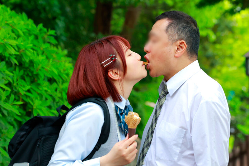先生のことが大好きになってサセ子を卒業するあずあずの修学旅行抜け出し青空ベロキスデート 天月あず - サンプル画像 - 4