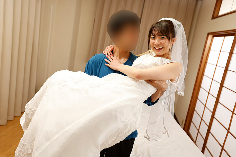 東條なつと結婚！？ウェディングドレス世界一似合ってて即勃起ラブラブ！ ただイチャイチャして、チュッチュッして、揉み揉みして、舐め舐めして、ズボズボパンパンして、ドピュドピュ出して、イチャラブセックスした！ - サンプル画像 - 16