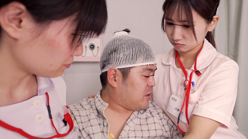 入院中にこっそりオナニーしようと思ったらいつもナースが邪魔しに来る！！巨乳デカ尻ナースに金玉パンパンになるまで我慢させられ誘惑されて我慢できません！？3 - サンプル画像 - 7